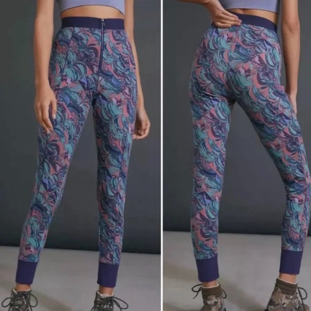 Anthropologie ~ Saturday Sunday Samia High Waisted Jogger Leggings